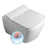 GLANC WC závěsné rimless, 37x51,5 cm GLANC WC závěsné rimless, 37x51,5 cm