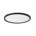 AZPO stropní LED svítidlo, ø 290mm, 18,5W, 3000/4000/6000K, IP54, černá mat