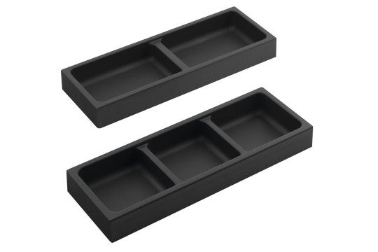 LINDO boční organizér, sada 2ks, 114x36x323mm, plast, antracit LINDO boční organizér, sada 2ks, 114x36x323mm, plast, antracit