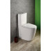 TURKU RIMLESS WC kombi mísa zvýšená, spodní/zadní odpad, bílá TURKU RIMLESS WC kombi mísa zvýšená, spodní/zadní odpad, bílá
