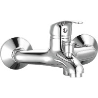 AQUALINE nástěnná vanová baterie, rozteč 100mm, chrom AQUALINE nástěnná vanová baterie, rozteč 100mm, chrom