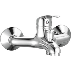 AQUALINE nástěnná vanová baterie, rozteč 100mm, chrom