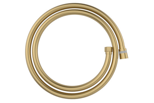 SOFTFLEX hladká sprchová plastová hadice, 150cm, zlato mat SOFTFLEX hladká sprchová plastová hadice, 150cm, zlato mat
