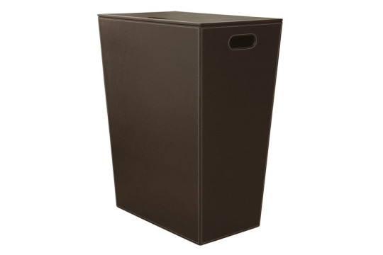 ECO PELLE koš na prádlo 43x48x26cm, hnědá ECO PELLE koš na prádlo 43x48x26cm, hnědá