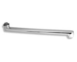 Výtokové ramínko 35 cm rovné chrom