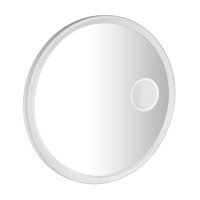 FLOAT kulaté LED podsvícené zrcadlo ø 80cm, kosm.zrcátko, senzor, 3500-6500K, bílá FLOAT kulaté LED podsvícené zrcadlo ø 80cm, kosm.zrcátko, senzor, 3500-6500K, bílá