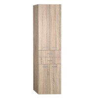 ZOJA/KERAMIA FRESH skříňka vysoká se zásuvkami 50x184x29cm, dub platin ZOJA/KERAMIA FRESH skříňka vysoká se zásuvkami 50x184x29cm, dub platin
