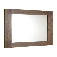 BRAND zrcadlo 100x80x3cm, mořený smrk BRAND zrcadlo 100x80x3cm, mořený smrk