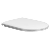 PURA ECO WC sedátko soft close, duroplast, bílá/chorm PURA ECO WC sedátko soft close, duroplast, bílá/chorm