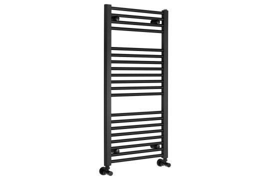 DIRECT otopné těleso s bočním připojením 450x960 mm, černá mat