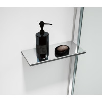 ESCA SHELF polička do profilu 230x120mm, chrom ESCA SHELF polička do profilu 230x120mm, chrom