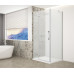 TRINITY CHROME obdélníkový sprchový kout 800x900mm, matné sklo, levé
