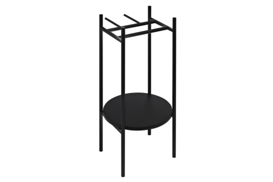 PUNO podstavec pod kulatá umyvadla 375x830x448xmm, černá PUNO podstavec pod kulatá umyvadla 375x830x448xmm, černá