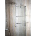 Závěsný držák ručníků na sprchovou zástěnu 600x730x125mm, chrom Závěsný držák ručníků na sprchovou zástěnu 600x730x125mm, chrom