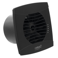 UC-12 T koupelnový ventilátor axiální s časovačem, 12W, potrubí 120mm, černá UC-12 T koupelnový ventilátor axiální s časovačem, 12W, potrubí 120mm, černá