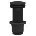 Umyvadlová výpust 5/4“, neuzavíratelná, velká zátka, 10-80mm, ABS/černá mat Umyvadlová výpust 5/4“, neuzavíratelná, velká zátka, 10-80mm, ABS/černá mat