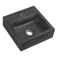 BLOK kamenné umývátko 30x10x30 cm, antracit BLOK kamenné umývátko 30x10x30 cm, antracit