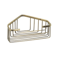 SMART rohová police do sprchy, 200x80x151mm, bronz SMART rohová police do sprchy, 200x80x151mm, bronz