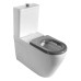 MEDIC WC kombi, zvýšený sedák, Rimless, 37x80 cm, spodní/zadní odpad, bílá MEDIC WC kombi, zvýšený sedák, Rimless, 37x80 cm, spodní/zadní odpad, bílá