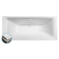 KALDERA SLIM obdélníková vana 180x80x40cm, bílá KALDERA SLIM obdélníková vana 180x80x40cm, bílá