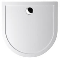 ISA 100 sprchová vanička z litého mramoru, půlkruh 100x100x4cm, bílá ISA 100 sprchová vanička z litého mramoru, půlkruh 100x100x4cm, bílá