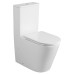 AVIS WC kombi, Vortex Rimless, spodní/zadní odpad, bílá AVIS WC kombi, Vortex Rimless, spodní/zadní odpad, bílá