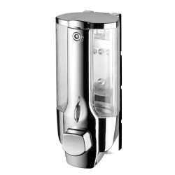 Dávkovač tekutého mýdla na zavěšení 350ml, chrom