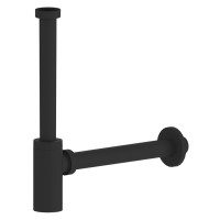 KING umyvadlový sifon 5/4", odpad 32 mm, ABS/černá mat KING umyvadlový sifon 5/4", odpad 32 mm, ABS/černá mat