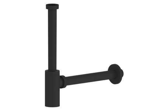 KING umyvadlový sifon 5/4", odpad 32 mm, ABS/černá mat KING umyvadlový sifon 5/4", odpad 32 mm, ABS/černá mat