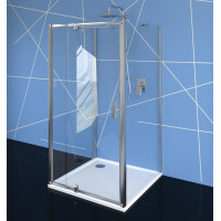 EASY LINE třístěnný sprchový kout 800-900x800mm, pivot dveře, L/P varianta, čiré sklo EASY LINE třístěnný sprchový kout 800-900x800mm, pivot dveře, L/P varianta, čiré sklo