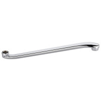 Výtokové ramínko k baterii, 320mm, ploché zvýšené, chrom Výtokové ramínko k baterii, 320mm, ploché zvýšené, chrom