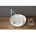 RONDANE keramické umyvadlo na desku Ø 41cm, bianco carrara RONDANE keramické umyvadlo na desku Ø 41cm, bianco carrara