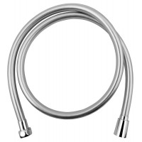 SOFTFLEX hladká sprchová plastová hadice, 100cm, metalická stříbrná/chrom SOFTFLEX hladká sprchová plastová hadice, 100cm, metalická stříbrná/chrom