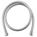 SOFTFLEX hladká sprchová plastová hadice, 100cm, metalická stříbrná/chrom SOFTFLEX hladká sprchová plastová hadice, 100cm, metalická stříbrná/chrom