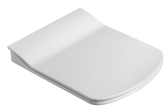 GLANC WC sedátko, Slim soft close, duroplast, bílá GLANC WC sedátko, Slim soft close, duroplast, bílá