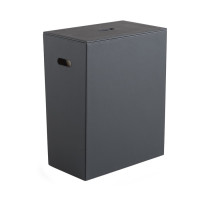 LUXURY koš na prádlo 49,5x61,8x29cm, černá LUXURY koš na prádlo 49,5x61,8x29cm, černá