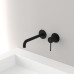 ULTRAMIX podomítková dvouprvková umyvadlová baterie, hubice 16cm, černá mat