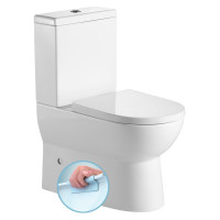 JALTA WC kombi, Rimless, spodní/zadní odpad JALTA WC kombi, Rimless, spodní/zadní odpad