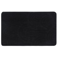 RIST koupelnová předložka, 50x80cm, 100% polyester, protiskluz, černá RIST koupelnová předložka, 50x80cm, 100% polyester, protiskluz, černá