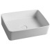 THIN umyvadlo na desku, Rockstone, 50x37 cm, bílá mat THIN umyvadlo na desku, Rockstone, 50x37 cm, bílá mat