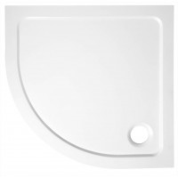 TECMI sprchová vanička z litého mramoru, čtvrtkruh 80x80x3 cm, R55 TECMI sprchová vanička z litého mramoru, čtvrtkruh 80x80x3 cm, R55