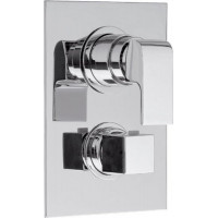 DIMY podomítková sprchová termostatická baterie, 3 výstupy, chrom (UN57169) DIMY podomítková sprchová termostatická baterie, 3 výstupy, chrom (UN57169)