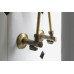 Pevná připojovací trubka 10mm-M10x1, 30 cm, bronz Pevná připojovací trubka 10mm-M10x1, 30 cm, bronz