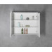 KAWA STRIP galerka s LED osvětlením 80x70x22cm, bílá