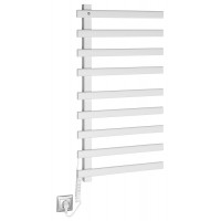 ELCOR elektrický sušák ručníků 480x920x50mm, 128W, bílá mat ELCOR elektrický sušák ručníků 480x920x50mm, 128W, bílá mat