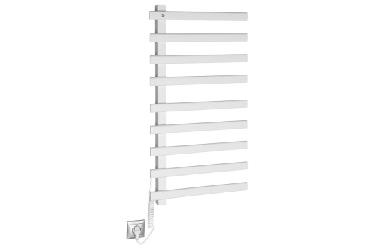 ELCOR elektrický sušák ručníků 480x920x50mm, 128W, bílá mat ELCOR elektrický sušák ručníků 480x920x50mm, 128W, bílá mat