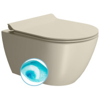 PURA závěsná WC mísa, Swirlflush, 36x50cm, creta dual-mat PURA závěsná WC mísa, Swirlflush, 36x50cm, creta dual-mat