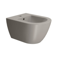 PURA bidet závěsný 36x50cm, tortora mat PURA bidet závěsný 36x50cm, tortora mat