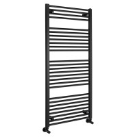 DIRECT otopné těleso s bočním připojením 600x1320 mm, černá mat DIRECT otopné těleso s bočním připojením 600x1320 mm, černá mat
