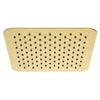 SLIM hlavová sprcha, 300x300x49mm, zlato mat/nerez SLIM hlavová sprcha, 300x300x49mm, zlato mat/nerez